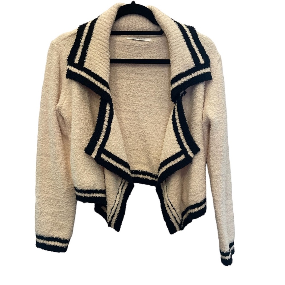 Storets Selena fuzzy open front Cardigan S/M